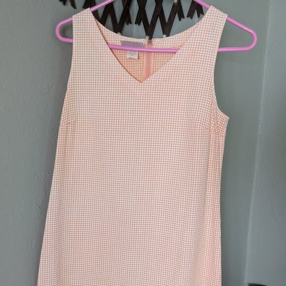 Vtg 90s Y2K Fresh Produce Seersucker Sundress - Picture 1 of 4